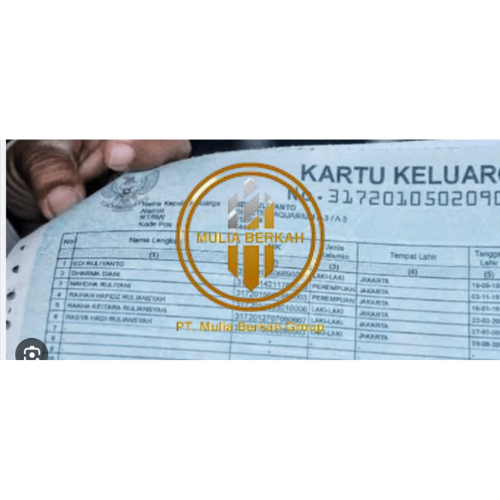 Layanan Pembuatan Kartu Keluarga